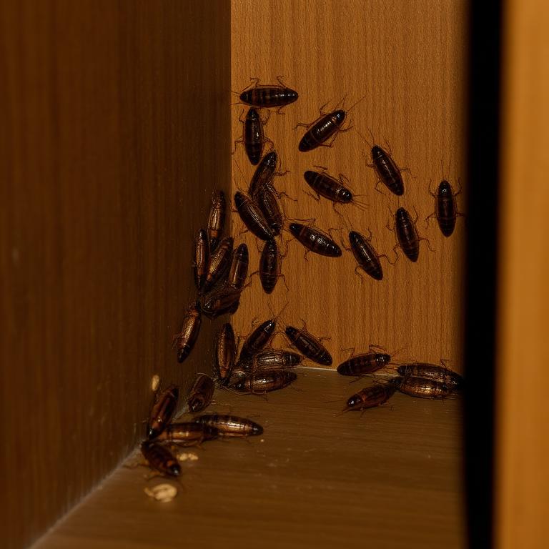 Cockroach infestation treatment by professionals